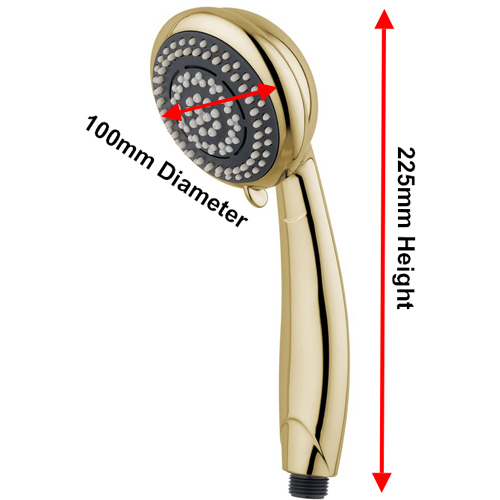 Synergy Gold 6 Mode Shower Head Image 2